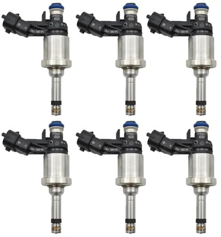 Injektor 6 Stücke 12611545 Kraftstoff Injektor Für Cadillac Für Cts Für STS 2008-2011 3,6 L V6 12638530 12632255 0261500056 Kraftstoff Injektor