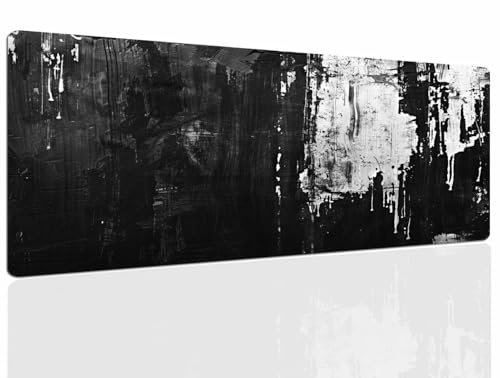 Tapis de Souris Shabby, Tapis Souris XXL, 1200x600x4mm Tapis de Bureau Gaming AntidéRapant, Tapis Bureau étanche, sous-Main pour Clavier et Souris, Mouse Pad Mat, pour Gamer, Ordinateur, Pc 973