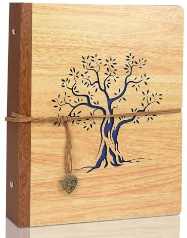 ZEEYUAN Album Fotografico 13x18 per 200 Foto con copertina rigida, ideale per album di nozze, fotolibri di famiglia e ricordi di viaggio