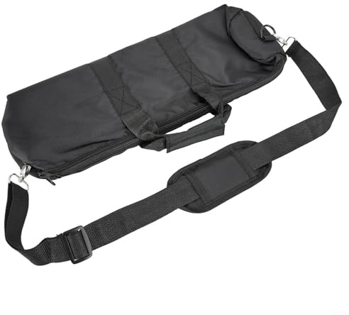 Aprilsunnyzone Sac de transport en tissu Oxford pour trépied et pieds de micro, design pliable avec fermetures éclair lisses pour un rangement facile, Voir image, 50 cm