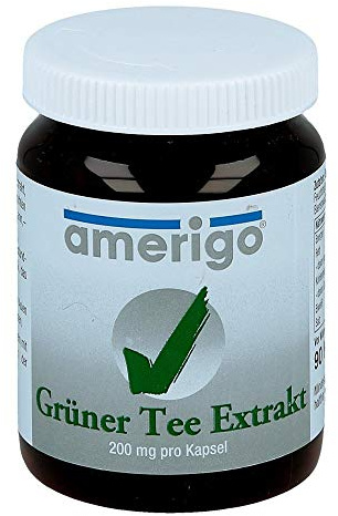 Grüner TEE Extrakt Amerigo 200 mg Kapseln