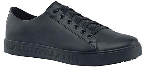 Shoes for Crews Old School Low-Rider IV CE – Chaussures de Travail Mixtes Antidérapantes | Baskets de Sécurité Confortables et Antidérapantes pour Hommes et Femmes, Restauration, Vente au Détail
