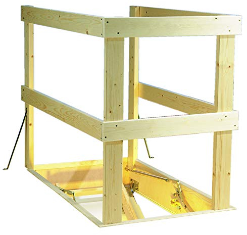 DOLLE Lukenschutzgeländer zur Absicherung von Deckenöffnungen für DOLLE Bodentreppe bis 130 x 70 cm