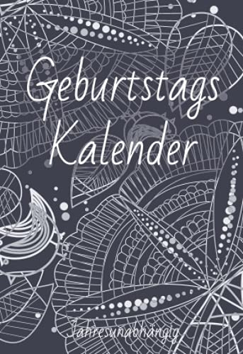 Geburtstagskalender Jahresunabhängig: Buch, klein A6. Ewiger Kalender. Jahresunabhängig und immerwährend zum Ausfüllen (Geburtstage, Jahrestage, Notizen)