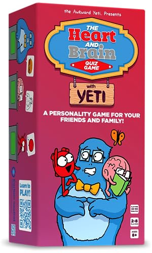 The Awkward Yeti Herz und Gehirn Kartenspiel