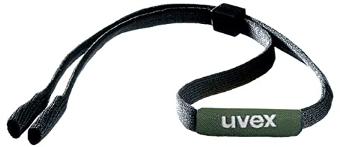 Uvex eyewear - Fascia per occhiali, regolabile e antiscivolo, per sport e sole, colore: nero/verde