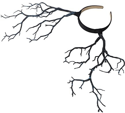 Luxshiny 1stück Witch Horn Haarschmuck Für Halloween Extragroßes Kopfband Für Frauen Leicht Und Tragbar Für Kostümpartys Und Cosplay Kreatives Accessoire Für Festliche Anlässe