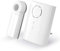 conecto set campanello wireless, pulsante e campanello, portata 75 metri, 36 suonerie, wireless, alimentato, bianco