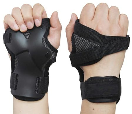 BBTISG 1 Paar Handgelenkschoner, Rollschuhlaufen Schutz Hände Handgelenke Jungen Mädchen Kinder Straßen Sport Skate Handgelenkschoner für Snowboarden, Skateboard, Skaten (L)