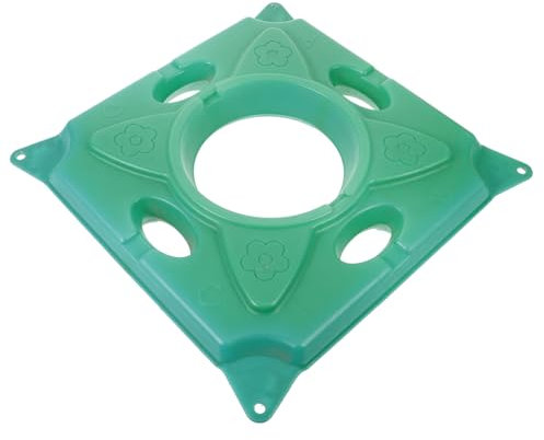 Yardwe Île Flottante Artificielle pour Étang Carré X X 5 Cm Accessoire Flottant pour Jardin Hydroponique