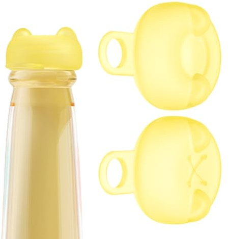 Ceprznvey Deckel für Soda-Flaschen, Silikonschutz für Bierflasche, multifunktionaler Schutz für Getränke, kohlensäurehaltiges Wasser, Wein und Fruchtsaft