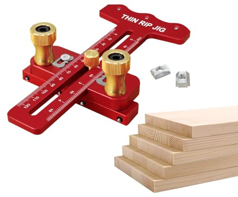 Gabarit Guide Pour Coupe Fine Sur Scie À Table | Gabarit Pour Coupes Fines Sur Scie À Ruban - Accessoires Polyvalents pour Circulaire Optimisant Précision Sécurité et Efficacité du Travail du Boi
