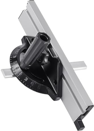 Uonlytech Jauge à Onglets de Précision pour Scie sur Table Système de Rail de Guidage Accessoire Bois DIY pour Découpe Précise