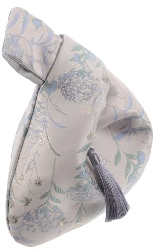 LIGIGWASH Sac Poignet Japonais Tissu Petit Porte-Monnaie Femme Portable Organisateur de Sac à Main Style Nœud pour Usage Quotidien et Sorties