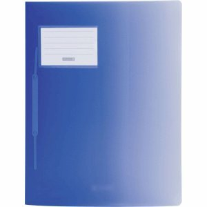 Brunnen 10 x Schnellhefter Fact! A4 PP blau