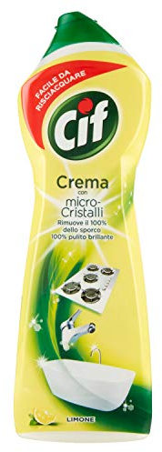 CIF Crème À Récurer Nettoyant Multi Surfaces Citron 750ml