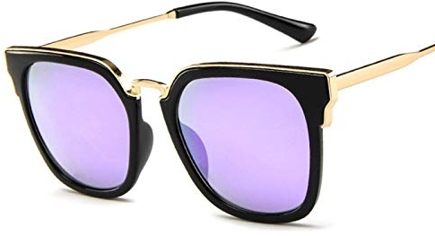 Sunglasses Modische Sonnenbrille Quadratische Sonnenbrille Frauen Luxus Markendesigner Vintage Sonnenbrille Mode Damen S