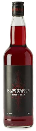 Raven Forge BloodMoon Viking Mead 70cl (14.5% ABV) - Traditional Mead Drink with Reduced Sweetness. Single Bottle Honey & Black Cherry Flavour British Mead.