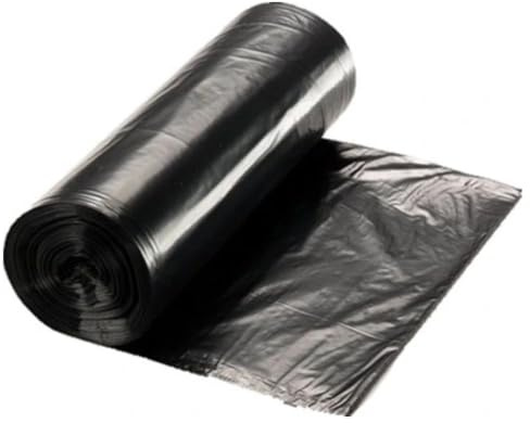 Müllsäcke 300L – 10 Stück – extra stark, reißfest, aus LDPE-Folie, schwarze Abfallsäcke für Haushalt, Büro, Garten, Werkstatt, Bau, 45µ – stabile große Müllbeutel (Müllsäcke 300 Liter)