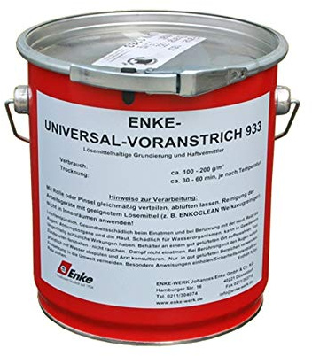 Enke Universal-Voranstrich Haftgrundierung | 8 kg | Grundierung, Haftgrund für Enkopur®, Enkolan® und Reflektol®- Dachabdichtung, Dachbeschichtung | haftungsfördernd, schnell trocknend
