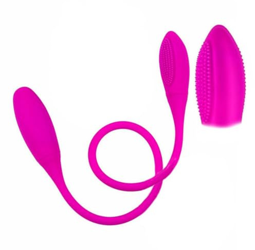60cm Doppelkopf Vibrator Ei für Männer & Frauen 7 modi Wasserdichter Silikon Vibrationsmassage für G-Punkt Vibratoren AV Stab Sexspielzeug für Paare