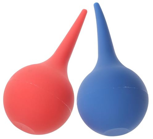 Ipetboom Bulbos De Limpieza De Oídos 2 Unidades 75 Ml Bola De Goma Para Lavado De Oídos Succión Segura Para Eliminación De Cerumen Higiene Personal Cuidado Auditivo Para Adultos