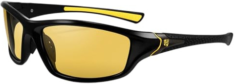ZPSCXQ Night Driving Glasses, Anti Glare Glasses for Men and Women, Polarized Night Vision Glasses for Driving, Ideal for Nighttime Driving, Motorcycle Riding, Cycling, Running, Walking, Fishing