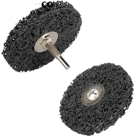 Disco de coral de 100 mm, disco de tira de polietileno, disco de amolar for taladro eléctrico, amoladora de troqueles, metal, carpintería, piedra.
