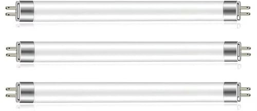 MONDEX Tube Fluorescent 8W, Tubi Néon 300 mm, Lampadine T5, Bianco Freddo 6000K, 560LM, Attacco G5 a 2 pin, Lampade Fluorescenti Energetico, per Luci di Emergenza e Luci a Striscia, 3 Pezzi