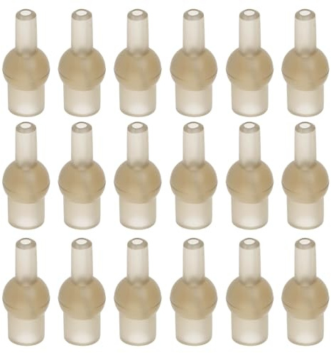 LT Easiyl 50 Cuentas de Tope de Tulipán de Goma para Pesca de Carpas 16 Mm Compatibles con Aparejos de Pesca de Carpas para Eslabones Giratorios