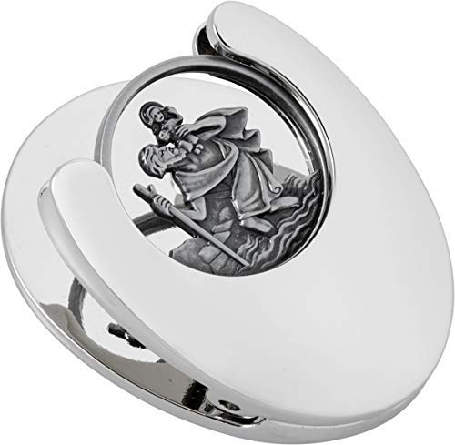 Porta/Memo Clip con carrello per la spesa chip San Cristoforo