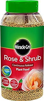 Miracle Gro Rose & Shrub Continuous Release Plant Food 1kg Shaker Jar