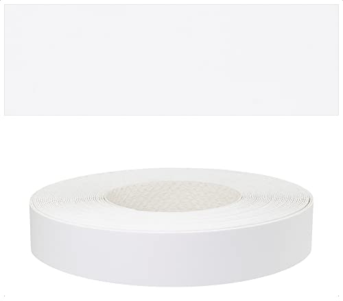 Mprofi MT® Kantenumleimer Weiss | 22 mm x 5 m | Melamin Kantenband | Bügelkantenumleimer für Regale und Möbelplatten | Kantenumleimer mit Schmelzkleber – 099/22/5