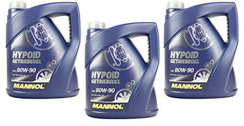 3X MANNOL MN8106-4 Hypoid Getriebeoel 80W-90 Schaltgetriebe API GL 4/GL 5 LS 4L