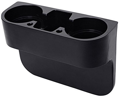 DUBENS® Sitz Seite Auto Getränk Handy Getränkehalter Auto Innen Organizer Kaffee Essen Tischständer, Auto Getränkehalter Ablagefach Dosenhalter Becherhalter Kaffeehalter (Schwarz)