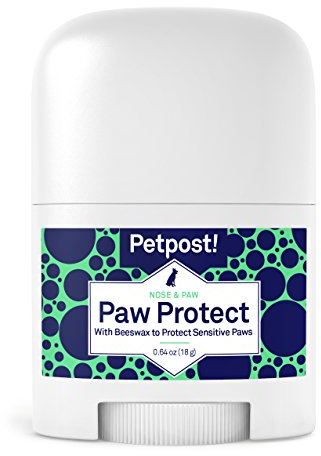 Petpost | Pfotenschutz für Hunde mit Bio-Sonnenblumenöl und Bienenwachsbalsam, schützt empfindliche Hundepfoten auf heißen und kalten Oberflächen – Wachsschicht verhindert Verbrennungen durch Hitze
