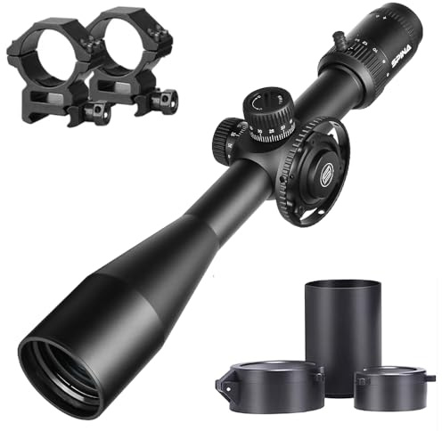 Spina OPTICS6-24x50 FFP Le Premier Focal Plane Telescopique Viseur Chasse Tir Mil Dot Réticule