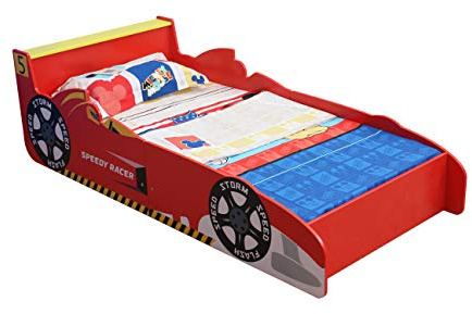 MCC® racing car Junior Bed Toddler Kids Bed - mattress not included