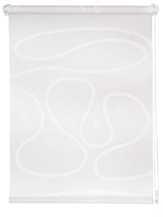 ondeco Tageslicht-Rollo ohne Bohren, Fenster innen Klemmfix Sichtschutzrollo Seitenzugrollo Klemmrollo, lichtdurchlässig und Blickdicht 60x160 cm Weiß