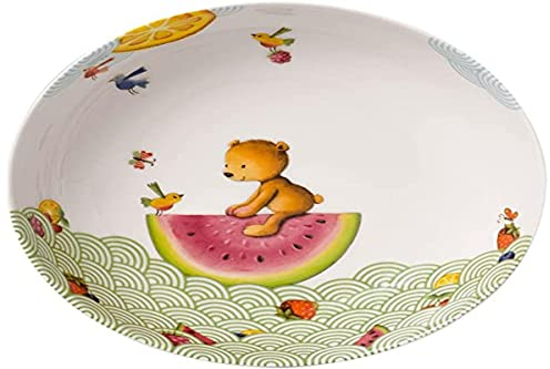 Villeroy & Boch 14-8665-2752 Hungry as a Bear Deep Plate, Porcelain, 19 Centimeters