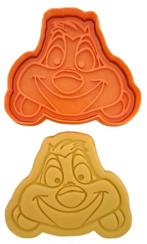 Tagliabiscotti.it - Timon - Suricato - Compatibile Re Leone - Cookies Cutter - Formina per Biscotti e PDZ - Stampo + Cutter - Dimensione: 8cm