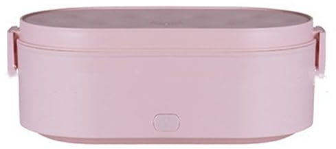 Contenitore per il pranzo riscaldato per adulti, alimentato tramite USB, contenitore elettrico per il pranzo con 2 contenitori, scaldavivande portatile, per auto, ufficio, viaggi, scuola