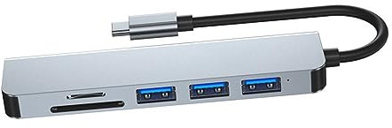 Uonlytech Usb Splitter for Laptop Usb Hub Compatible Type-c Adapter for Phone Tablet