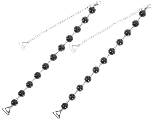 Holibanna Tirantes Decorativos Sujetador Perlas Cinturones Combinar Tops Vestidos