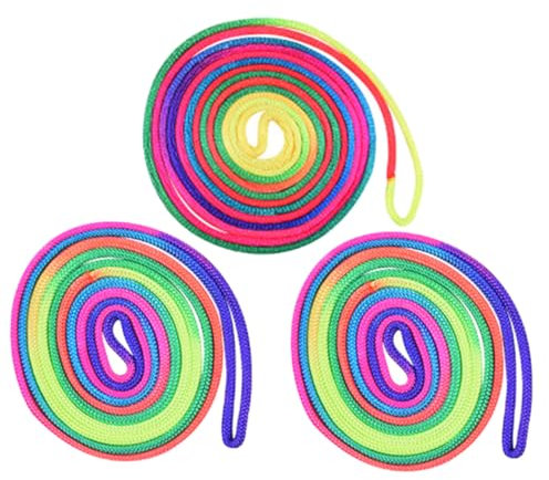 BESTonZON Cats Cradle String Game Finger String Toy for Kids Children’s Rainbow Colorful 3pcs Set Party Favors