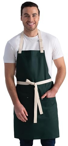 Chef Works Unisex Ridgewood Apron, Hunter, One Size