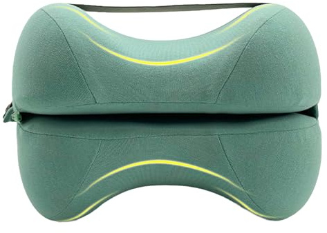 Side Leg Pillow - Orthopedic Knee Alignment Cushion, Soft Washable Lid, Premium Sleep Support | Leg Positioning for Pregnant Women, Latated Sleep Aid