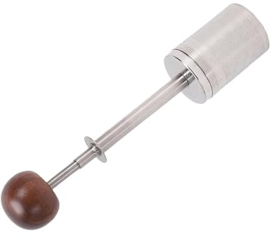 Zerodis Tea Maker for Loose Tea Stainless Steel Press Type Coffee Strainer with Small Holes Permanent Brew Basket for Pour Over Coffee and Loose Leaf Extruded Strainers