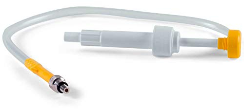 wellenshop Getriebeöl-Pumpe Außenborder mit Adapter 3/8 Zoll - 16 Anschluss Öl Getriebe Pumpe Ölpumpe