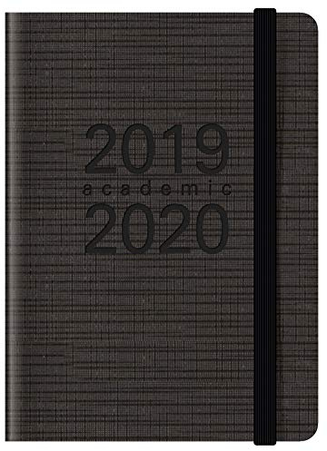 Letts Memo skolkalender, A6, veckovy, 19/20, svart